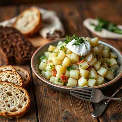Make Healthy German Potato Salad